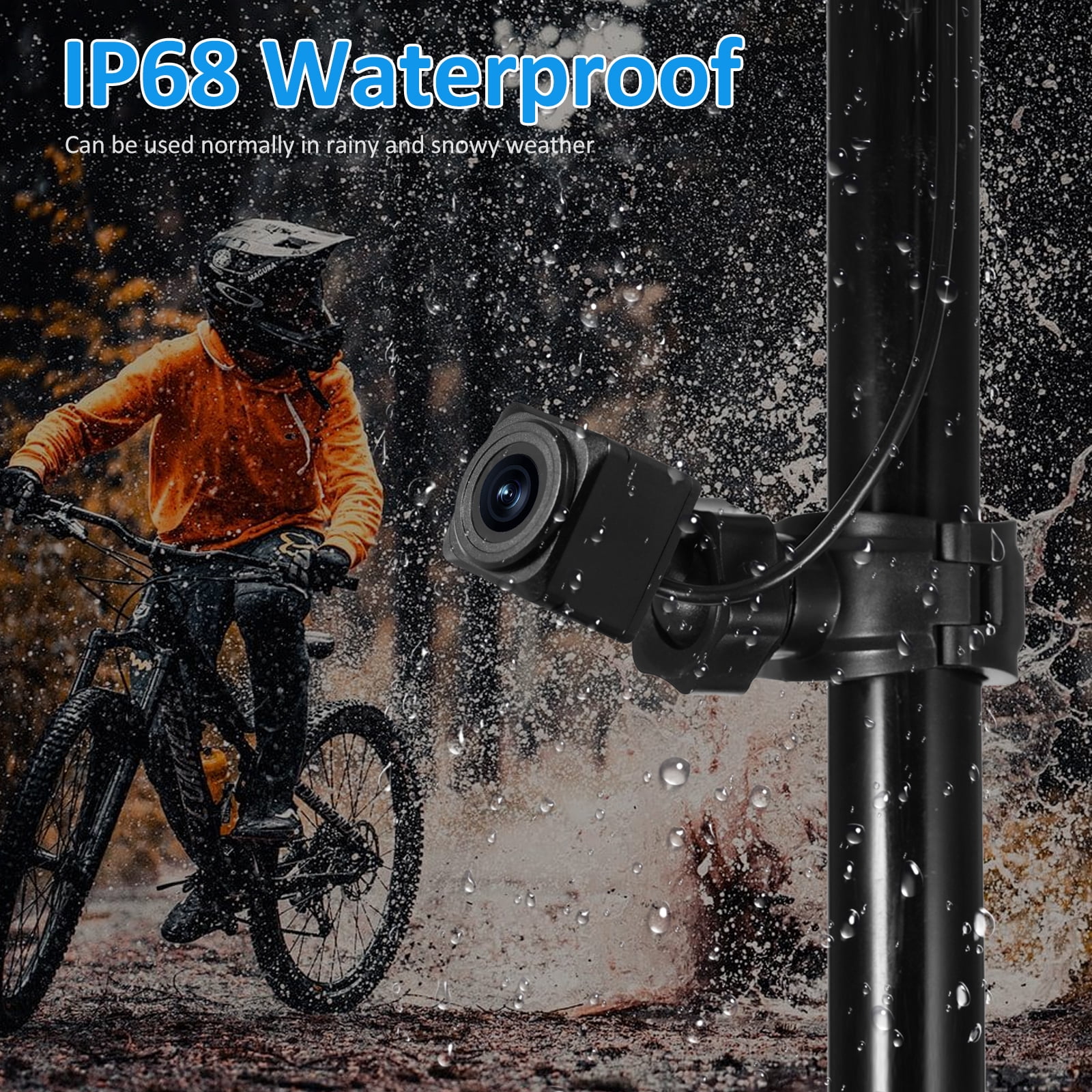 Bike Camera,Mountain Road With Mountain Bike Mirror Bike Camera 150 ...