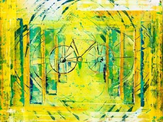 Bike Canvas Art - Ben Bonart (18 x 24)
