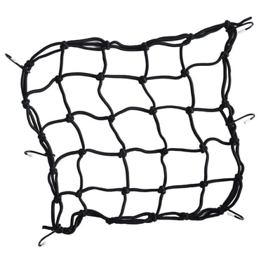 A-PRO Elastic Motorcycle Spider Carrier Net – Universal Fit, Black