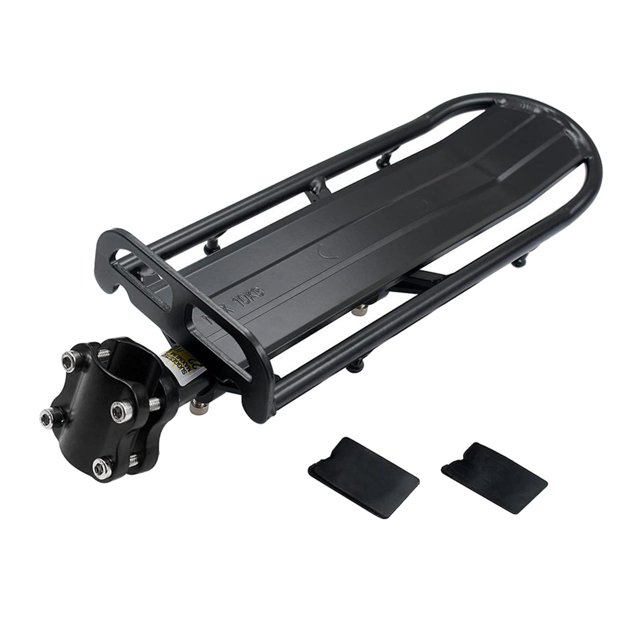 Bike Cargo Rack Black Touring Carrier Adjustable High Capacity Rack