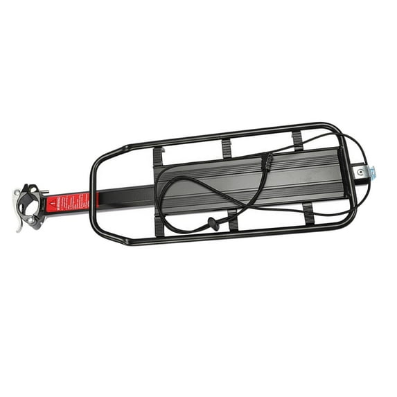 Bike Cargo Rack Durable Easy to Install for Mountain Bike Black Rack