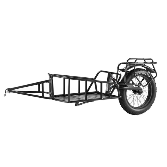 Bike Cargo Trailer, Heavy-Duty with 70 lbs Capacity, Quick-Release Folding Design