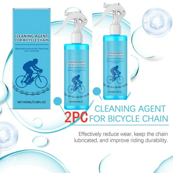 Bike Chain Cleaner 200 ml Bike Chain Degreaser Spray Lube Easy off Effective Speed Bike Degreaser Drivetrain Cleaner to Reduce Noise & Chainsuck Bicycle Tools & Maintenance Aid