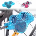 thumbnail image 1 of Bike Chain Cleaner Tool with Rotating Brush, No Chain Removal, Clear Housing for Easy , Portable Bicycle Drivetrain Degreaser Cleaner for Road and Mountain Bikes, 1 of 2