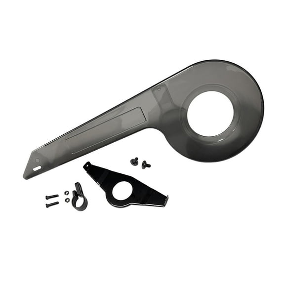 Bike Chain Guard Cover Chainring Protector Components Parts Replace Black Dustproof Sprockets Wheel Crankset Protection for 32-36T Chainring with fixed