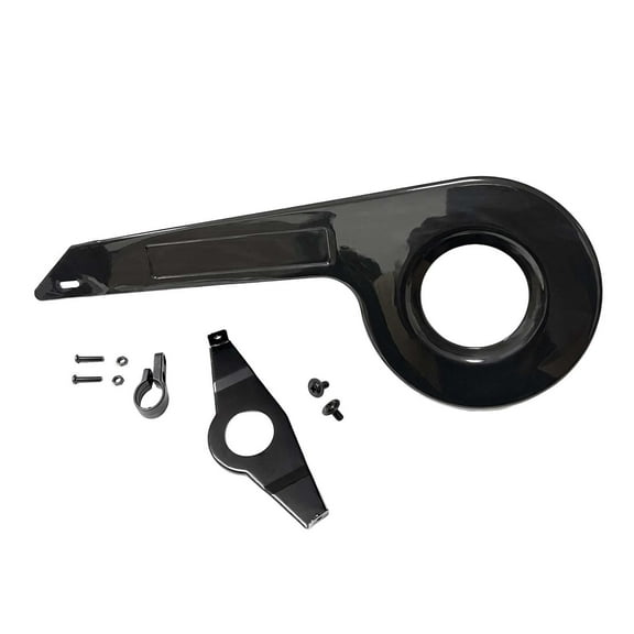 Bike Chain Guard Covers Kid Bikes Easy Install Chainring Protector Black Tail Fixed