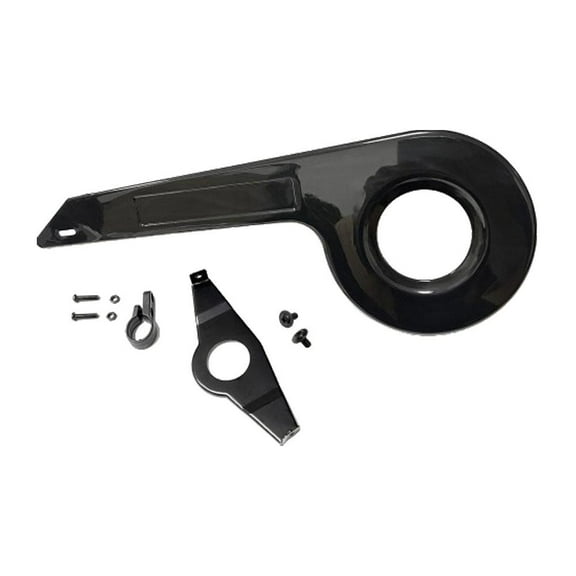 Bike Chain Guard, Prevents Chain Drop for Riding Safety, Fits 32-36 Tooth Chainrings, 34 x 45 CM, Tool-Free Installation, For Kids Bicycles, Extends Chain Service Life