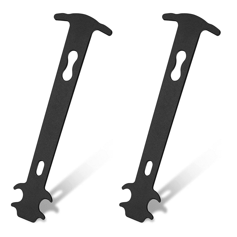 Bike Chain Indicator Wear Tool Bike Chains Gauge Measuring Ruler Rail Tool Detection Bicycle Chain Wear Replacement Chain Tester Caliper Black 2Pcs Walmart