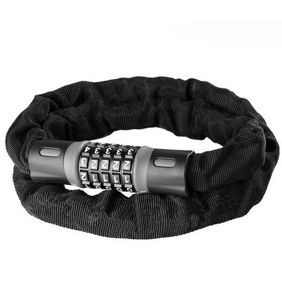 Bike Chain Lock, Security Anti-Theft Bike Lock Chain Bicycle Chain Lock Bike Locks for Bike, Motorcycle, Bicycle, Door, Gate, Fence, Grill .