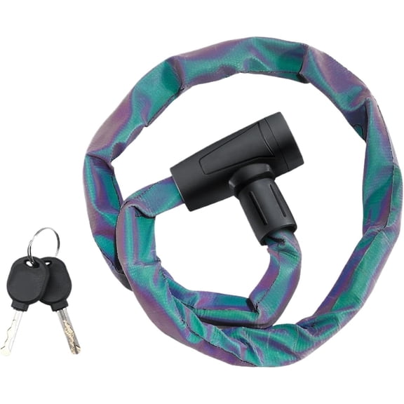 Bicycle Lock, Anti-Theft Bicycle Chain Lock,2.5 Ft Security Heavy Duty Anti-Theft Bicycle Chain Locks for Bike, Motorcycle, Bicycle, Door, Gate, Fence, Grill