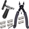 thumbnail image 1 of Bike Chain Removal Tool – Bicycle Chain Repair Kit – Bike Link Plier, Chain Breaker Splitter Tool, Links – Easy to Use – Quick Fix – Premium Tool Kit for Cyclists, 1 of 9