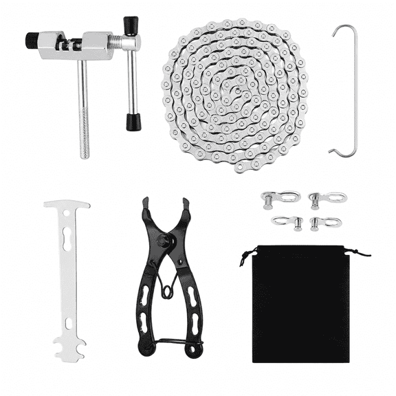 Bike Chain Tool Kit for 6/7/8 Speed, Includes Chain Breaker & Pliers, Replacement for MTB, Road & Gravel Bikes