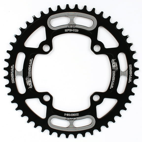 Bike Chainring 104BCD Mountain Bike Single Chain Ring Disc Narrow Wide Chainring 44T / 46T / 48T / 50T / 52T