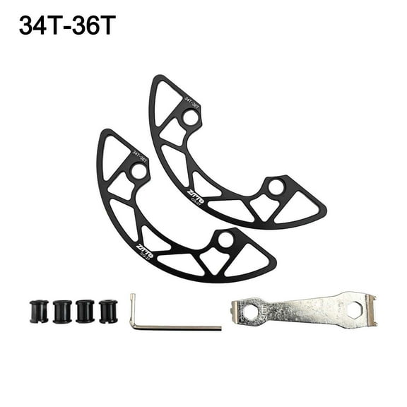 Bike Chainring Guard 104 For BCD Bicycle Chain Ring Aluminum Alloy Wear Resistant Protector Cover 30-40T Sprocket Parts