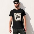 thumbnail image 1 of Bike Club Vintage T-shirt Mens Cotton Classic Crewneck Short Sleeve Tees Unisex Black 2XL, 1 of 5