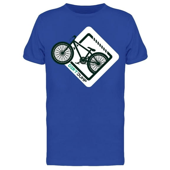 Bike Coming Out Of A Diamond T-Shirt Men -Image by Shutterstock, Male Large
