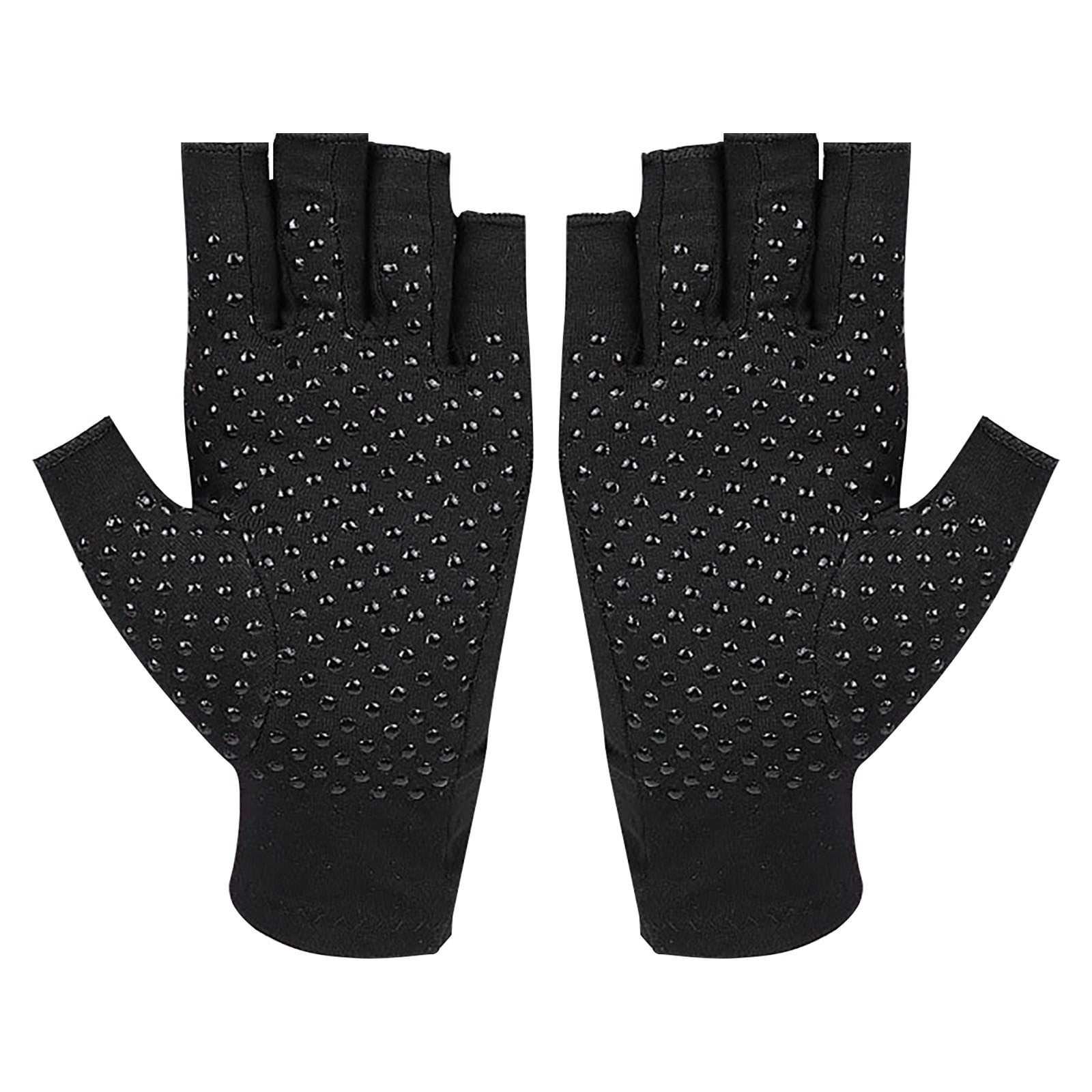 Bike Compression Gloves Carpal Tunnel Non Glue Dot Gloves For Men