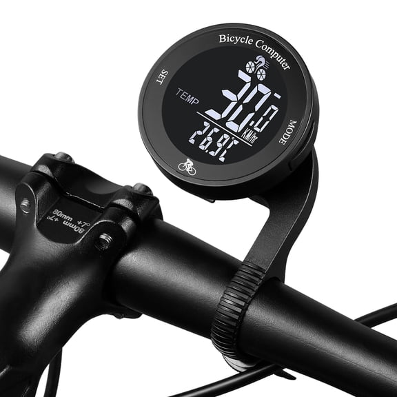 Bike Computer,Bicycle Speedometer,Bicycle odometers,Wireless Cycling Odometer With LCD Display,Multifunctional & Waterproof for Training,Hiking,Riding
