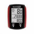 thumbnail image 1 of Bike Computer and Bike Odometer Wired KM/H Bike Speedometer, Automatic Wake up Bike Speed Tracker LCD Display & Single Mileage & Multi-Function & Calorie Counting Accessories, 1 of 6