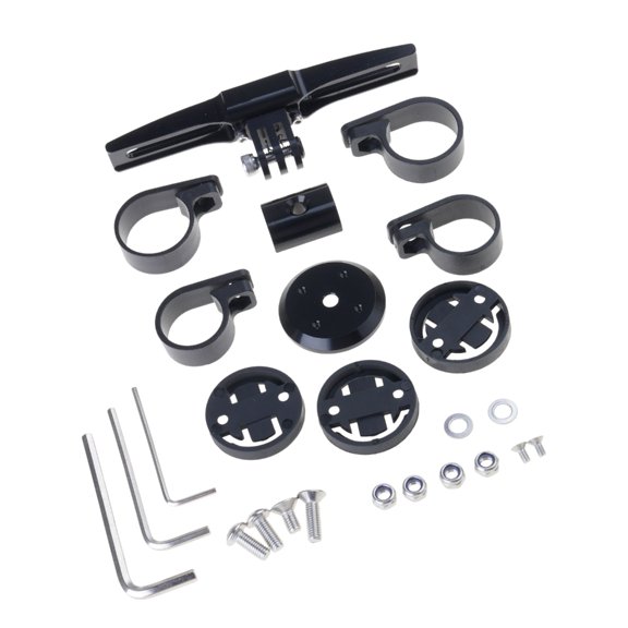Bike Computer Camcorder,Bike Camera Mount, Holder Base Fixing Mount for w/ Front Light Bracket