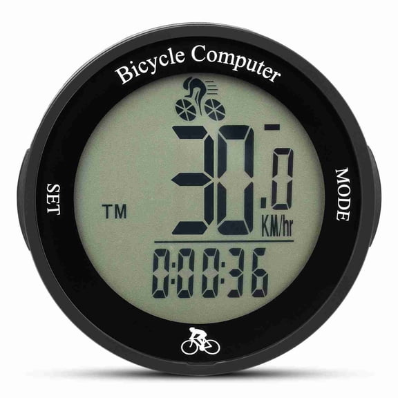Bike Computer, LED Backlight, Multifunction  Cycle Odometer With CR2032 Battery For Cycling