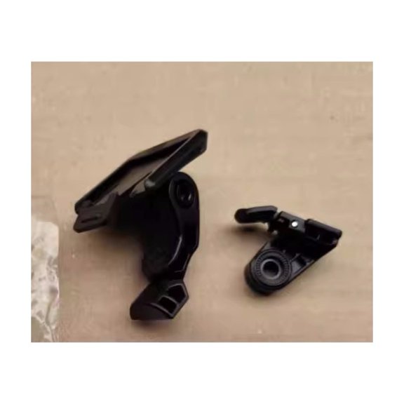 Bike Computer Mount for BLENDR Integrated Stem, Aluminum Alloy Handlebar Bracket with Large Angle Adjustment for Garmin for WAHOO Thyrton, Front Light Mount Included, Black(light mount)