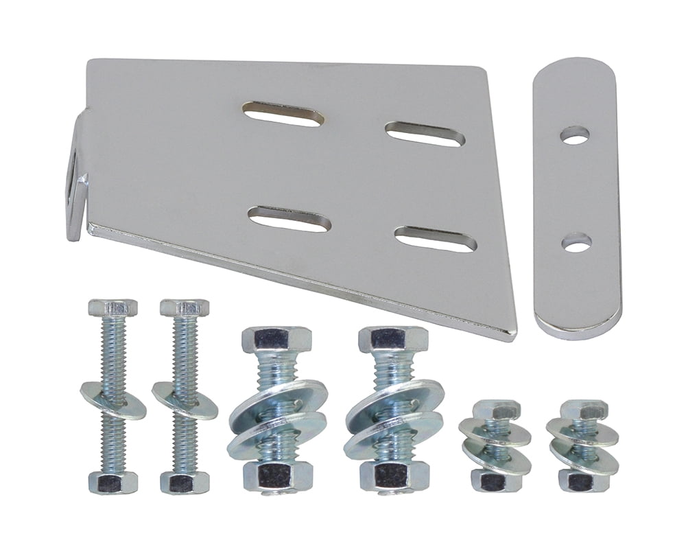 Bike Conversion Kit Bracket \u0026 Blot Accessories Chrome. - Walmart.com, image size:1000x800