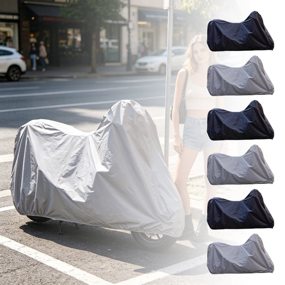 Bike Cover, Ebike Cover Waterproof Outdoor, Outdoor Bike Cover, Bicycle Cover Waterproof Outdoor, 87X47 Inch Thickened Sun-Proof Rain-Resistant Full Wrap Cute Patterned