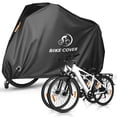 thumbnail image 1 of Bike Cover Outdoor Storage Waterproof 3 Bikes 300D Oxford Fabric - Waterproof Bike Cover - E-Bike Cover - Outdoor Rainproof Bike Cover - Waterproof Mountain Bike Cover - With Keyhole and Storage Bag, 1 of 7
