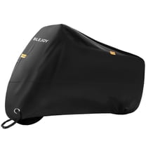 BLEJOY Bike Cover Waterproof Outdoor for 1-2 Bicycles, Heavy Duty 420D Oxford Fabric - Rain, Sun UV, Dust & Wind Protection - Fits Electric, Mountain, Road Bikes