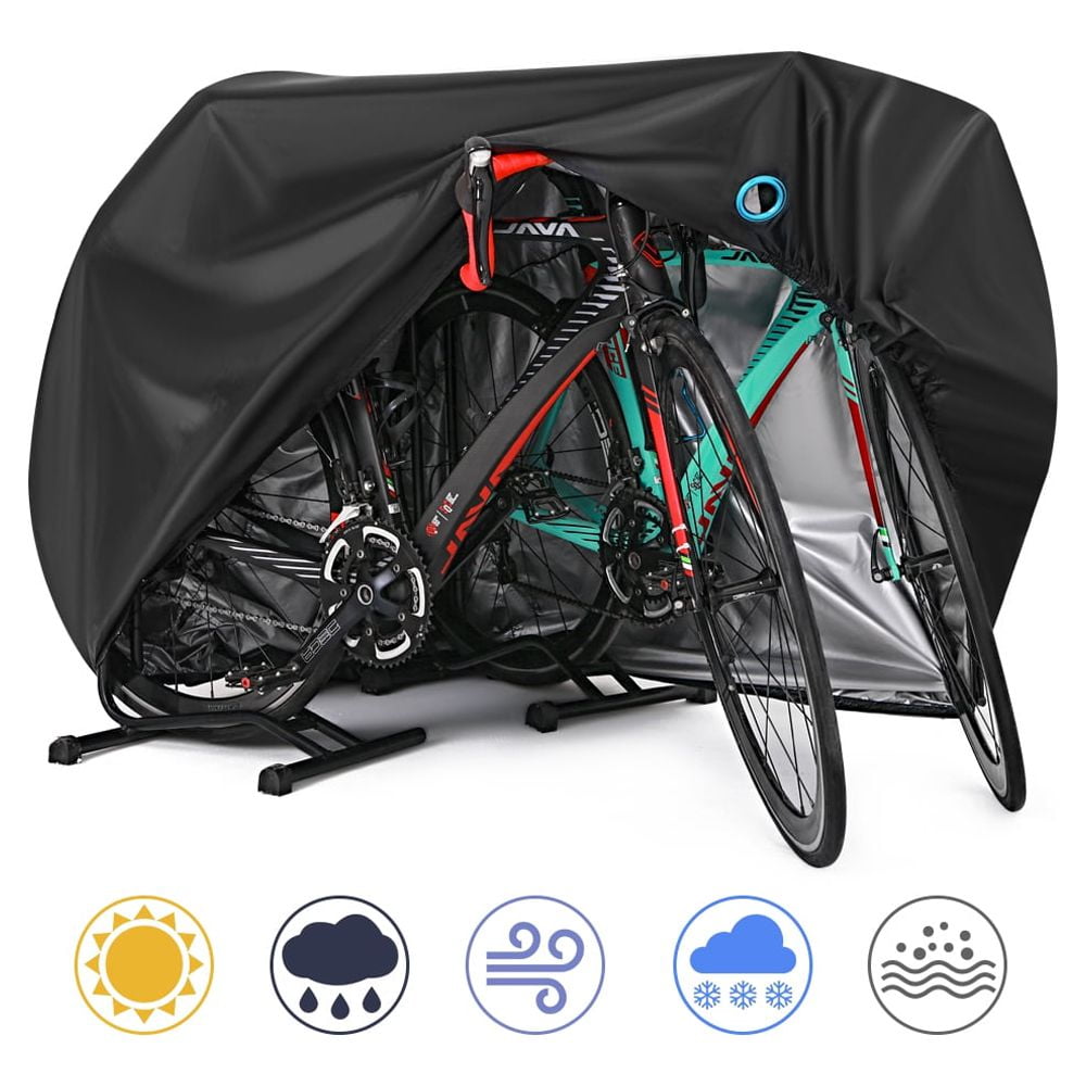 Bike Cover, 110 X 210 Cm Outdoor Bike Cover, Bache Velo Exterieur, For Mtb  Bike, Motorcycle, Electric Car - Gray