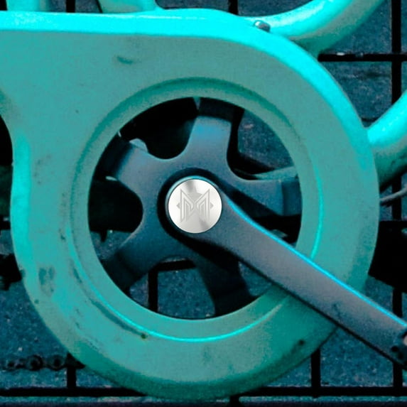 Bike Crank Dust Cover, Crank Arm Dust Caps, Lightweight Aluminum Alloy with Rubber Rings,Road Crank Protection Dust Plug Argent