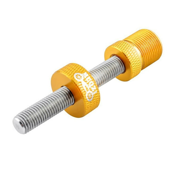 Bike Crank Extractor Puller, Suitable for Square Hole , Professional, Fixed Rod, Lightweight, Portable Repair Tool for Cycling Gold