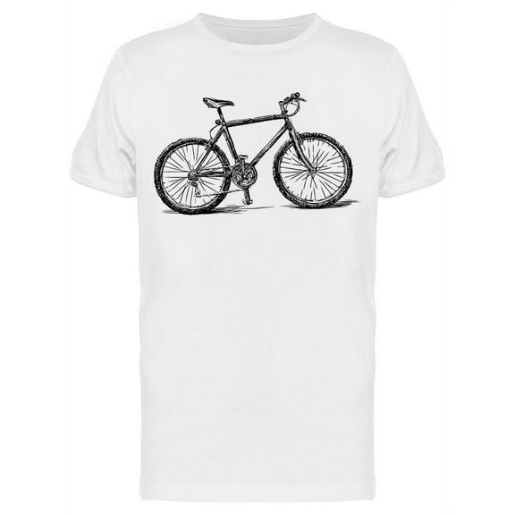 Bike Design T-Shirt Men -Image by Shutterstock, Male Medium