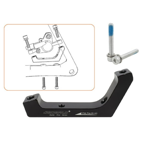 Bike Disc Brake Caliper Adapter Flat Mount Post Mount for 140/160mm Rotor