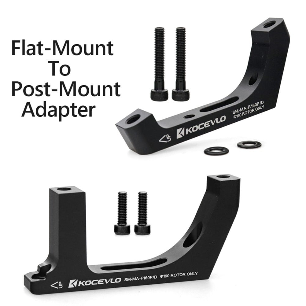 Bike Disc Brake Caliper Adapter Flat Mount To Post Mount Bicycle