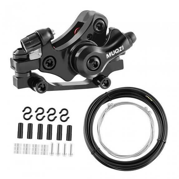 Bike Disc Brake Caliper Disc Brake Rotor Calipers, Operate Quietly Line Pulling Mechanical Disc Brakes for Road Bikes Front