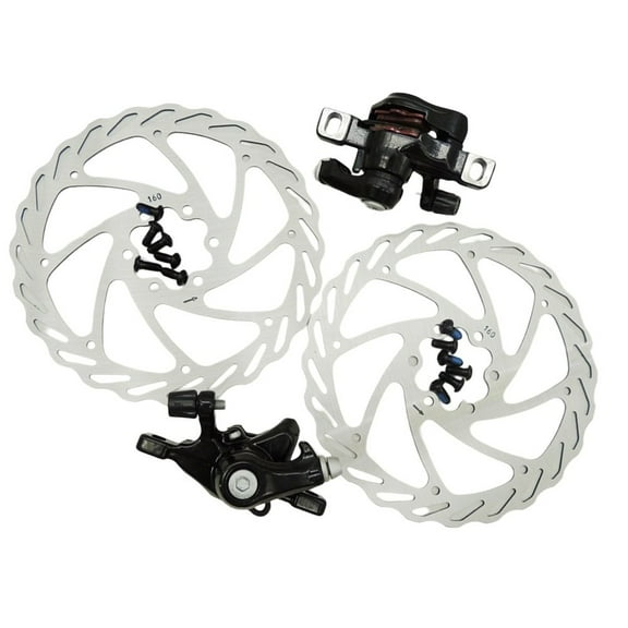 Bike Disc Brake Kit Aluminum Front and Rear Caliper Brake Lever 160mm