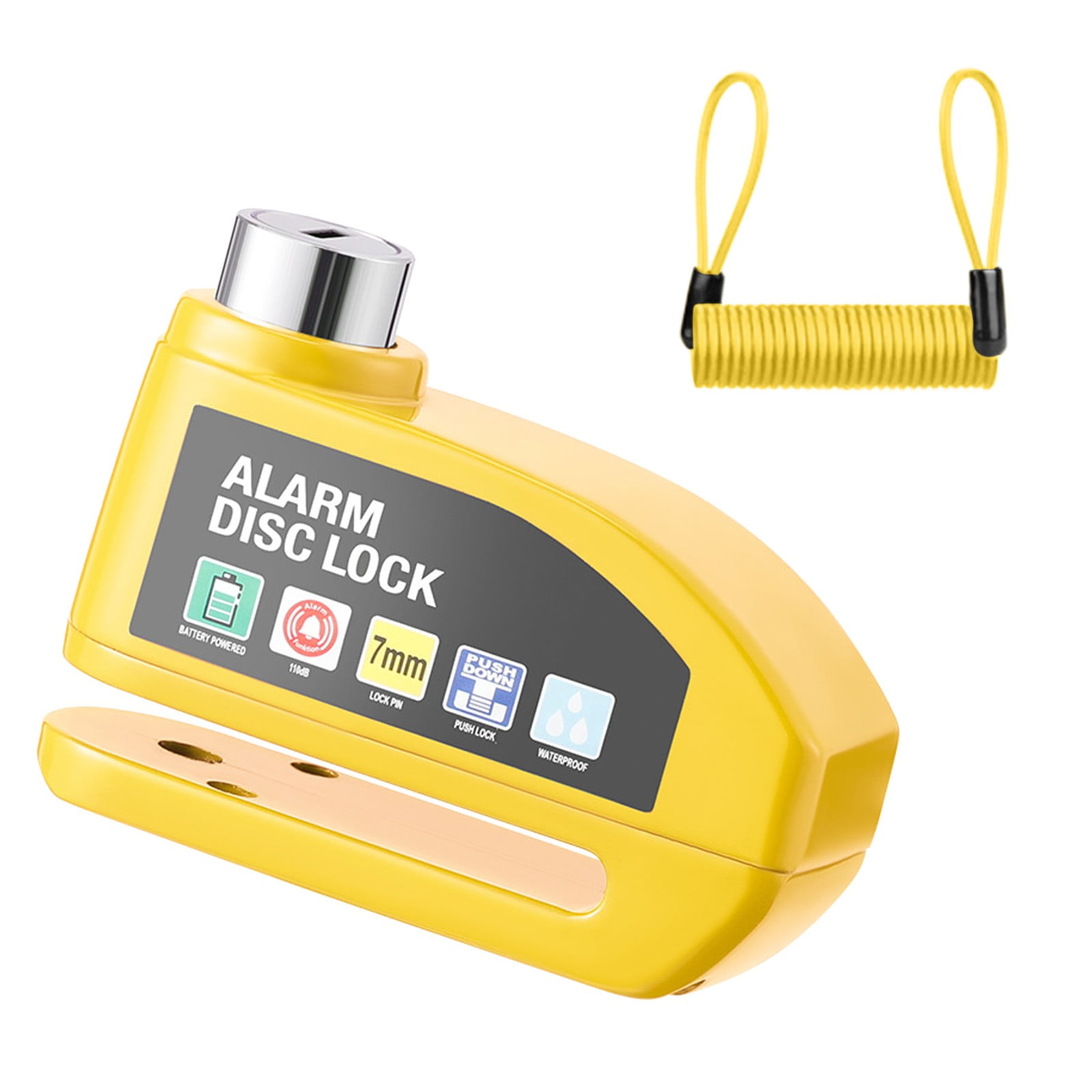 Bike Disc Brake Lock Alarm Electric Bike Motorcycle Brake Prevention Of Thievery Lock Riding