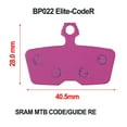 thumbnail image 1 of Bike Disc Brake Pads For-Sram Bicycle + Guide Re Code R 2011 Components High Density Strong Water-Resistance Practical Ceramics, 1 of 9