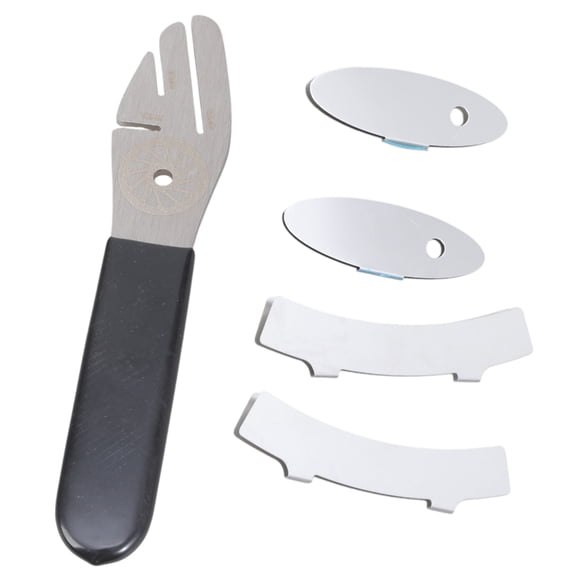 Bike Disc Brake Rotors Alignment Tool Stainless Steel Truing Bicycles Wrenches for Home and Shop Use