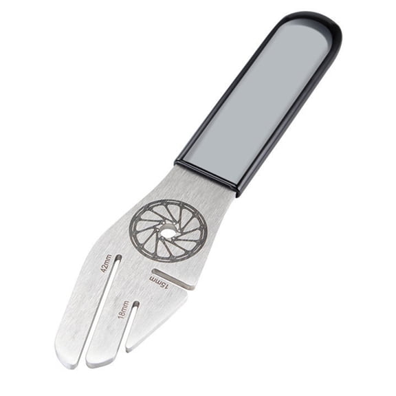 Bike Disc Brake Rotors Alignment Tool Stainless Steel Truing Bicycles Wrenches for Home and Shop Use
