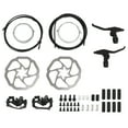 Bike Disc Brake Set Aluminum Alloy Front and Rear Caliper Brake Levers