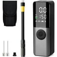 thumbnail image 1 of Bike Electric Air Pump: 150Psi Portable Bicycle Tire Pump with Digital Pressure Gauge for Road Bike, Mountain Bike, E-Bike, Motorcycle with Presta, Schrader, Dunlop Valve Accessories, 1 of 8