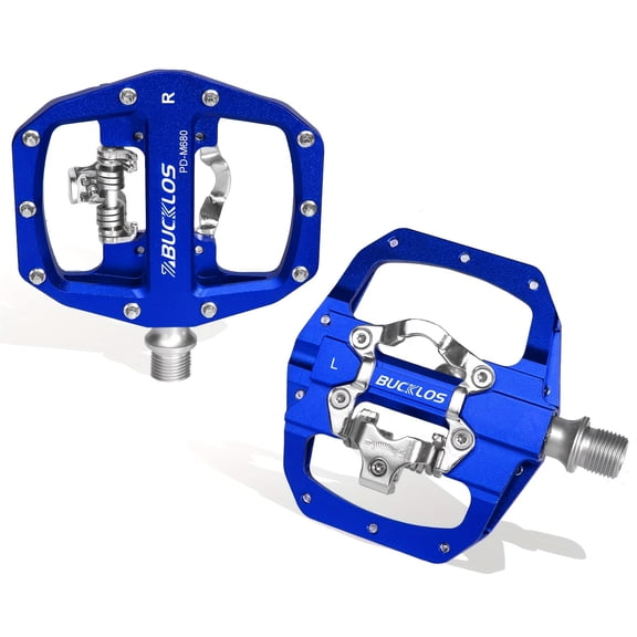 Bike Fit SPD System Clipless Pedal Bicycle Self-locking Pedals Dual Function Mountain Bike Spin Pedals