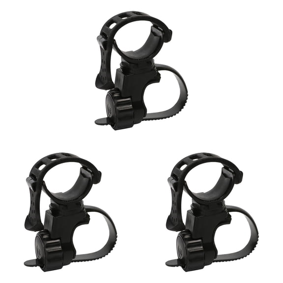 Bike Flashlight Holder Universal Flashlight Mount Holder 360 Rotation Mount Bicycle Mounting Bracket Flashlight Holder Torch Clip For Cycling Riding
