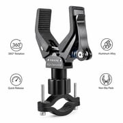 Bike Flashlight Mount Holder, Quick-Release Large Caliber Light Clip for Bicycle, Motorcycle, E-Bike Handlebar