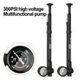 Bike Fork Air Pump 300PSI High pressure Bike Inflator for Shock