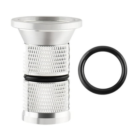 Bike Fork Headset, Fork Expanded Accessory Aluminum Alloy Easy Install Sturdy Expander Nut Cap Compression Plug for Repair Shop 3.18cm Fork 3cm
