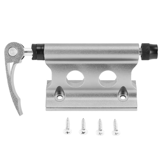 Bike Fork Mount Bicycle Truck Bed Roof Rack Block for Road Silver